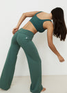 Yoga Pants - Full Length Yin Flare - Sage Bush