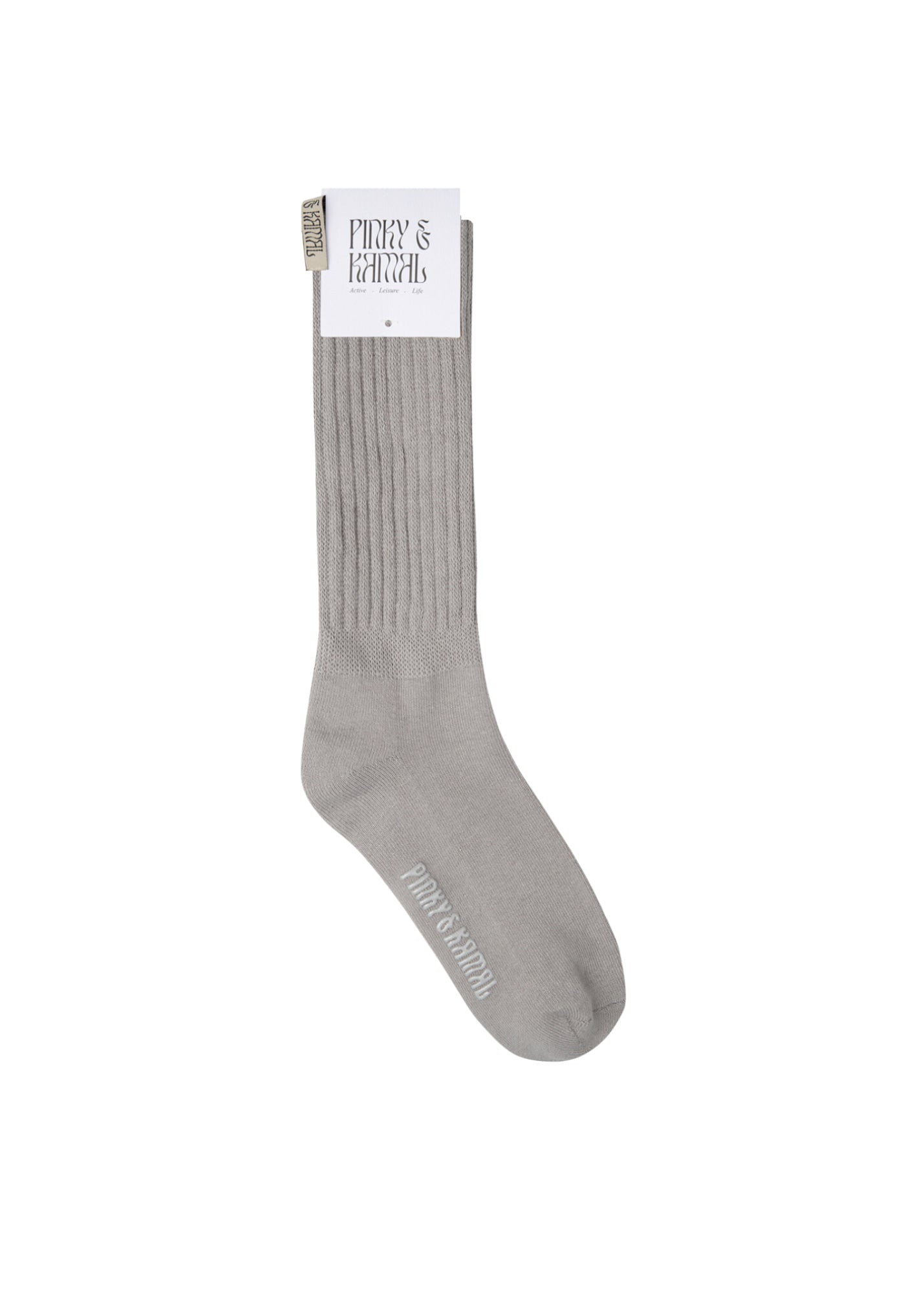 The Slouchy Sock LITE - Dove Grey