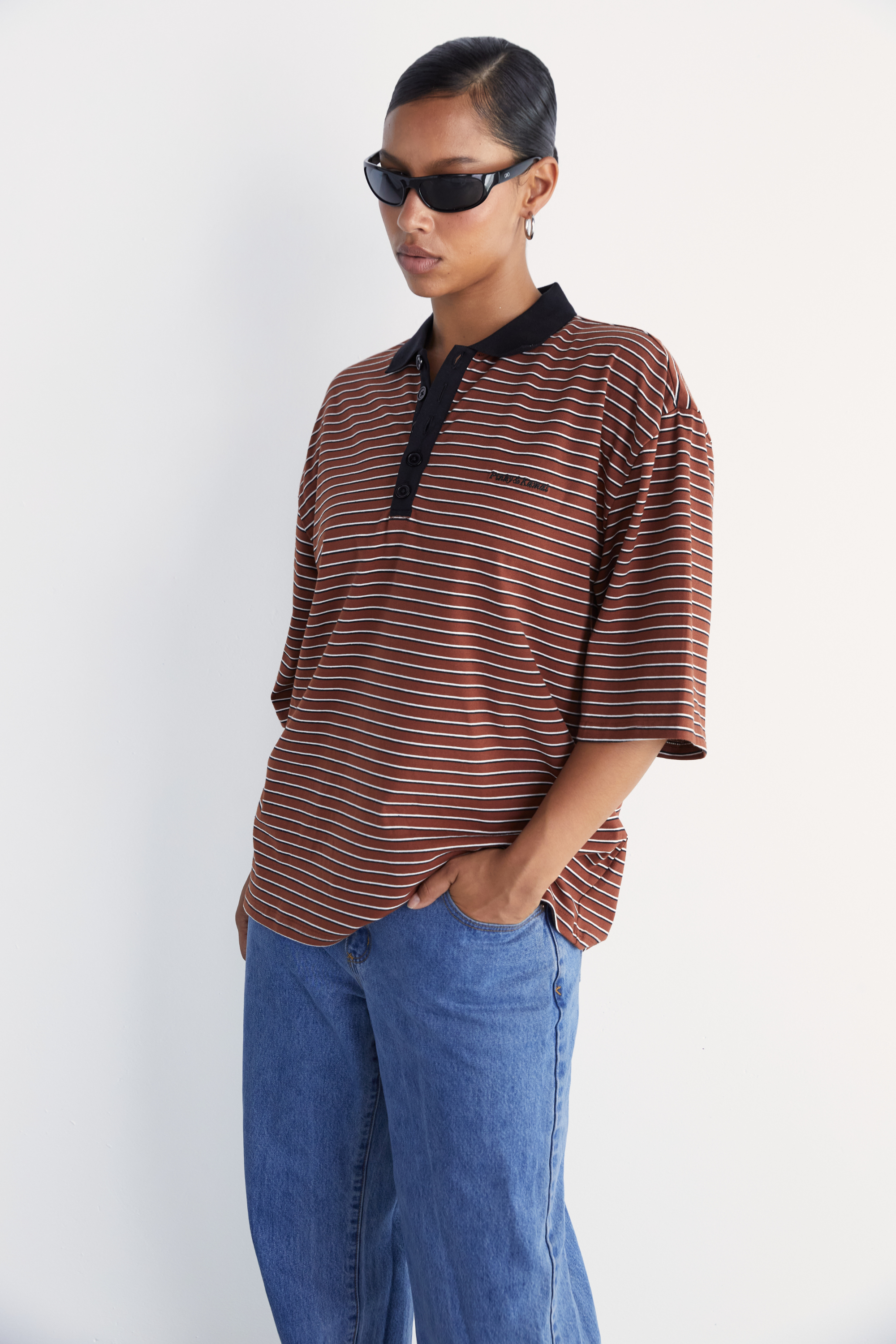 Polo T-Shirt - Brown