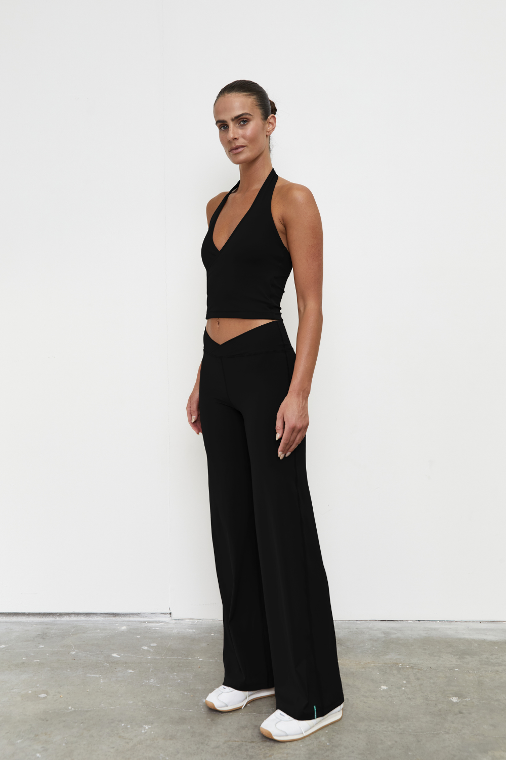 Wrap Straight Leg - Black