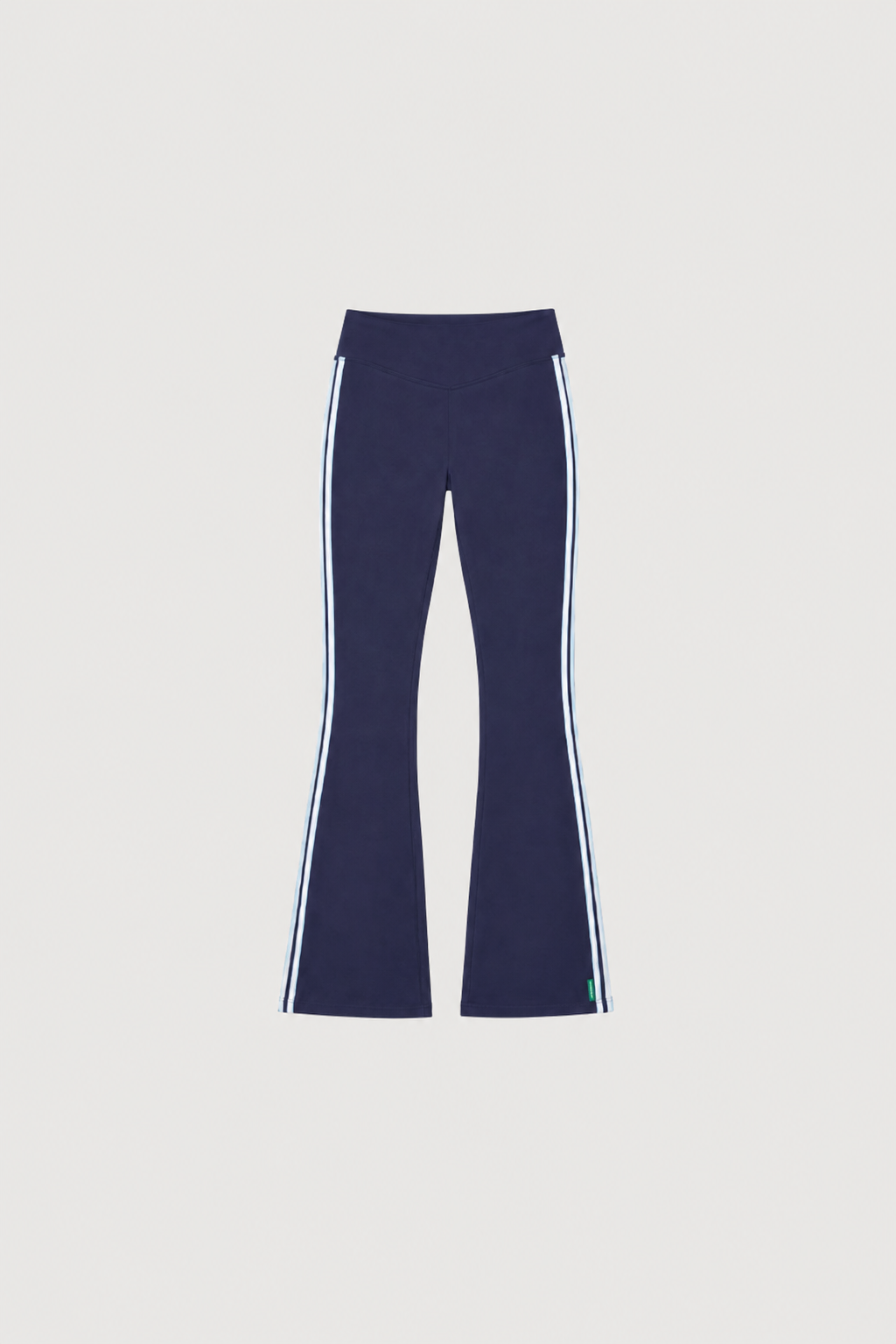 Vibration Flare - Midnight with Sky Blue Stripes