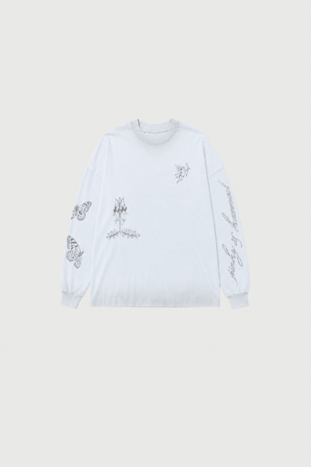 Cupid Long Sleeve Top - Soft Sky