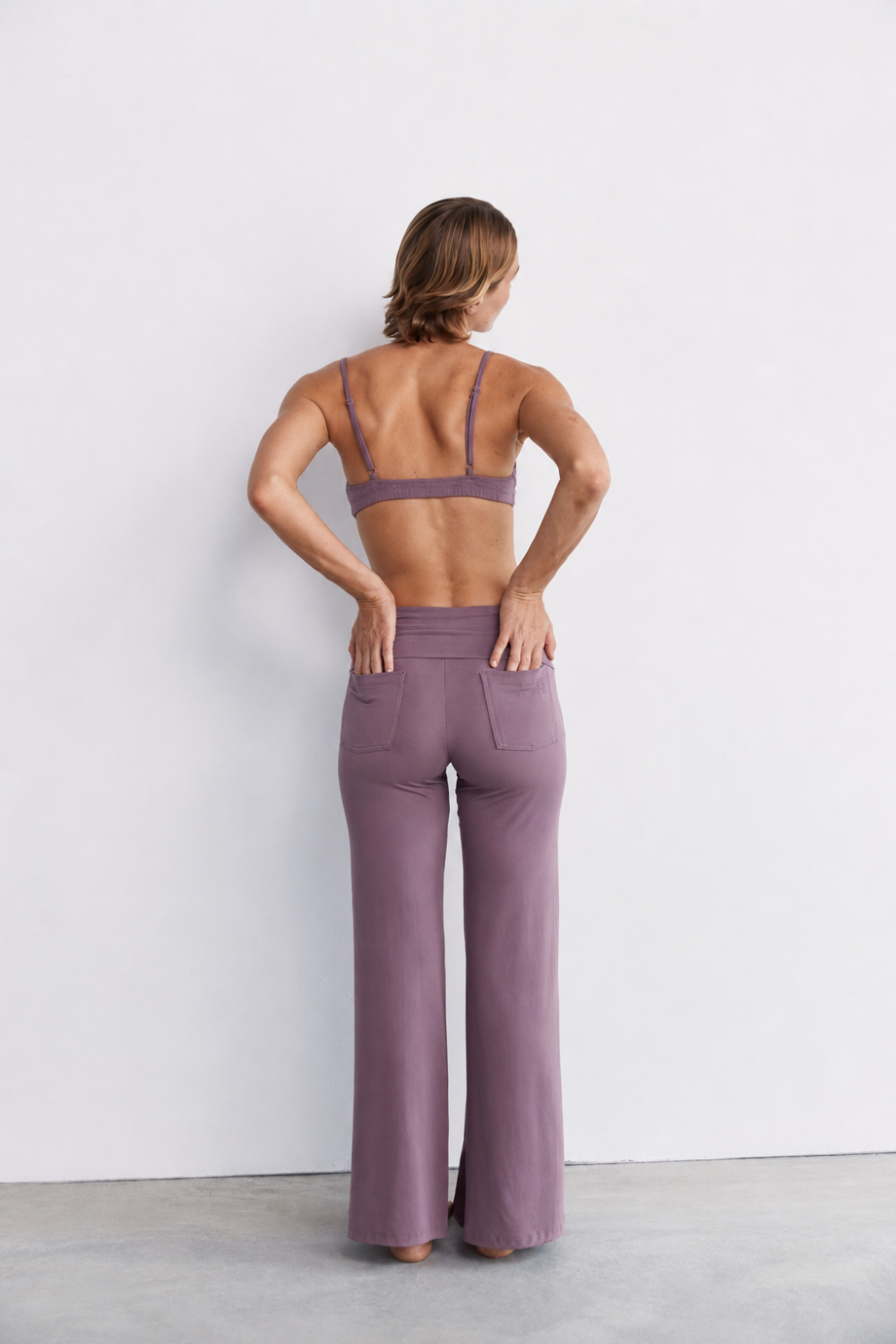 Full Length Yin Flare - Mauve