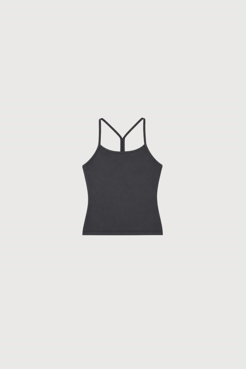 Racer Back Tank - Grey