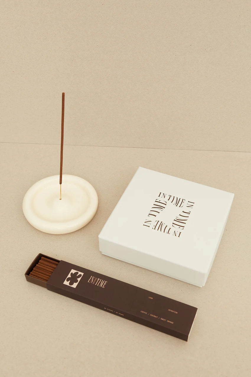 IN TIME INCENSE - CERAMIC INCENSE HOLDER
