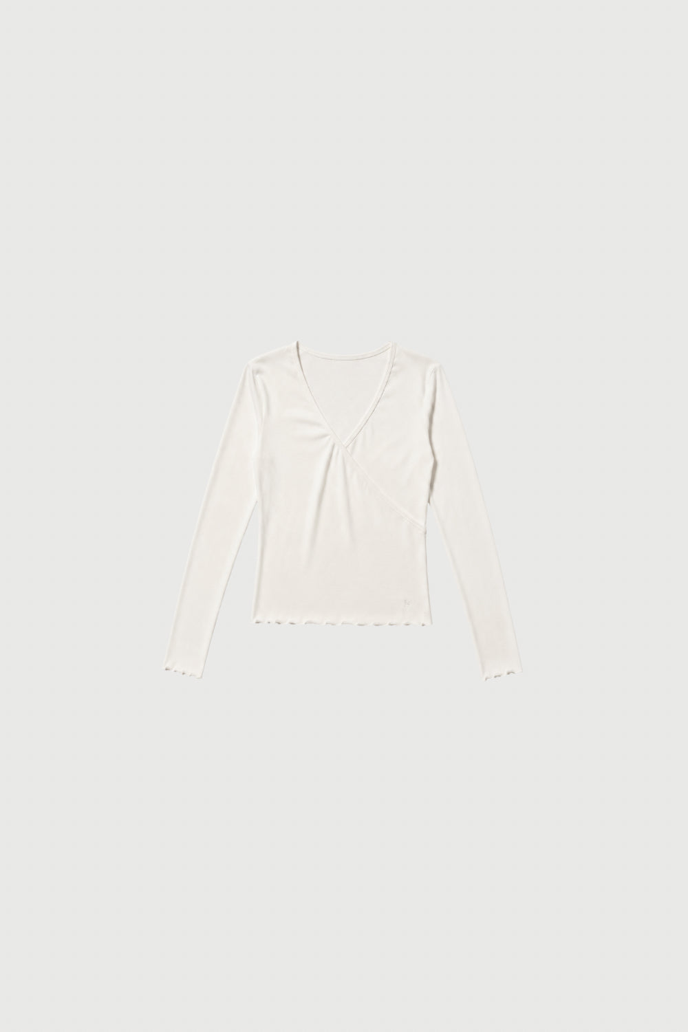 Layered Long Sleeve - White