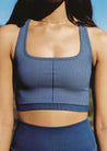 Move Criss Cross Crop - Blue