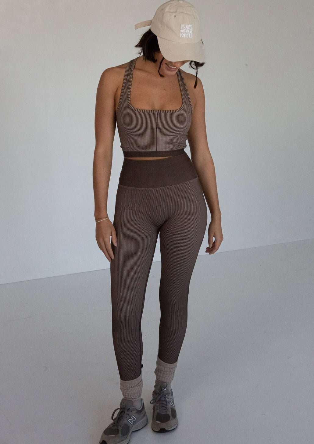 Move Legging - Cacao Cream