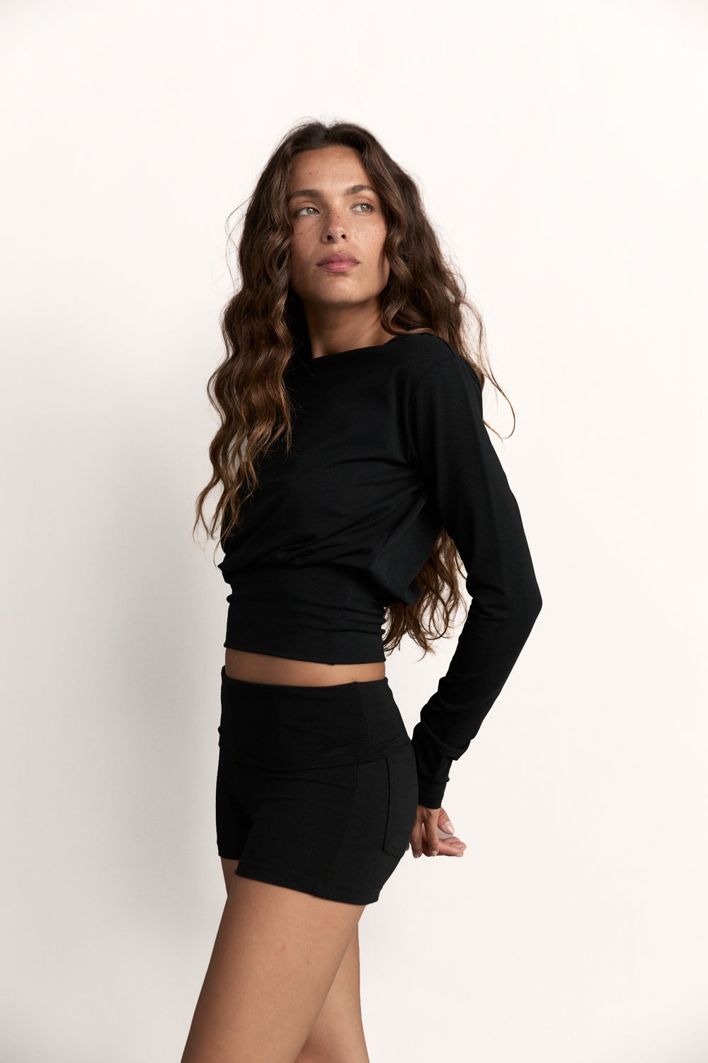 Contour Long Sleeve - Black