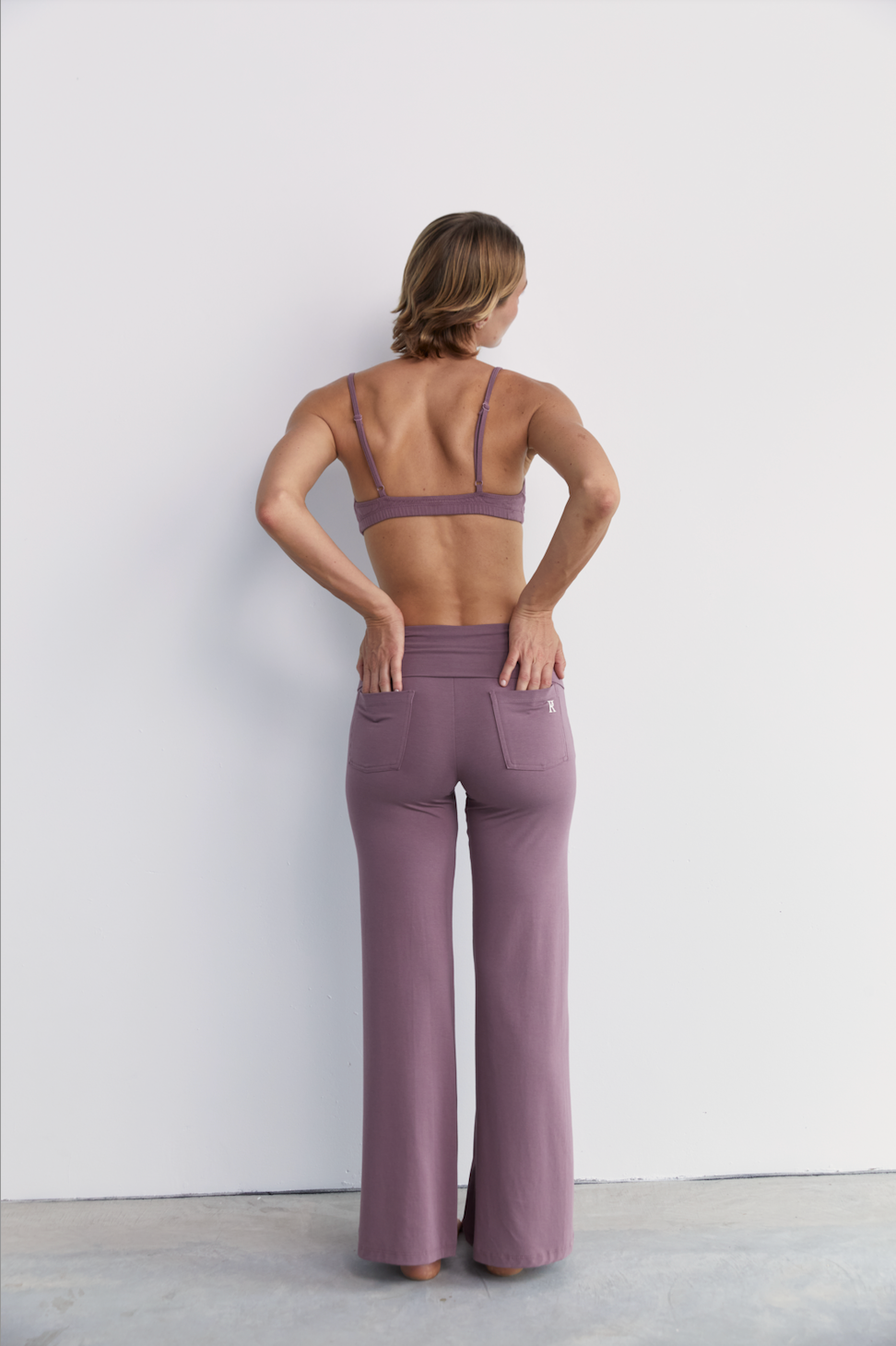 Full Length Yin Flare - Mauve