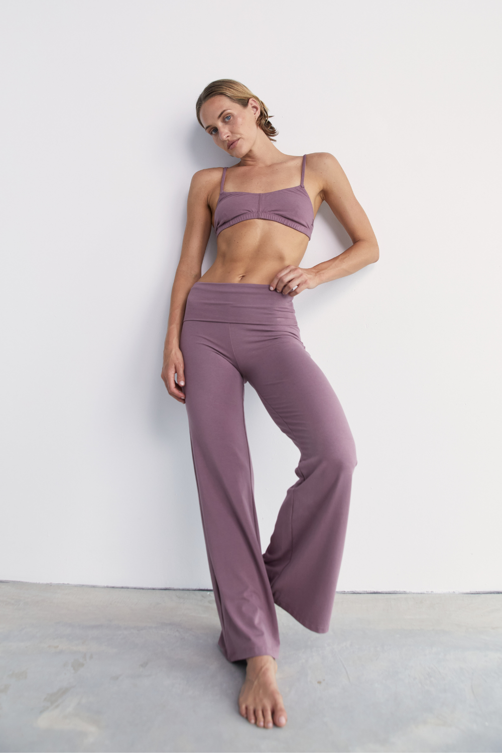 Full Length Yin Flare - Mauve