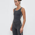 Sport Vest - Grey Stripe