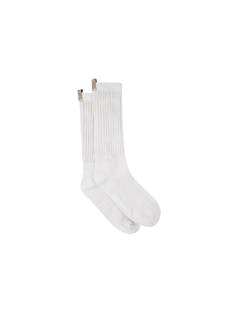 The Slouchy Sock LITE - White
