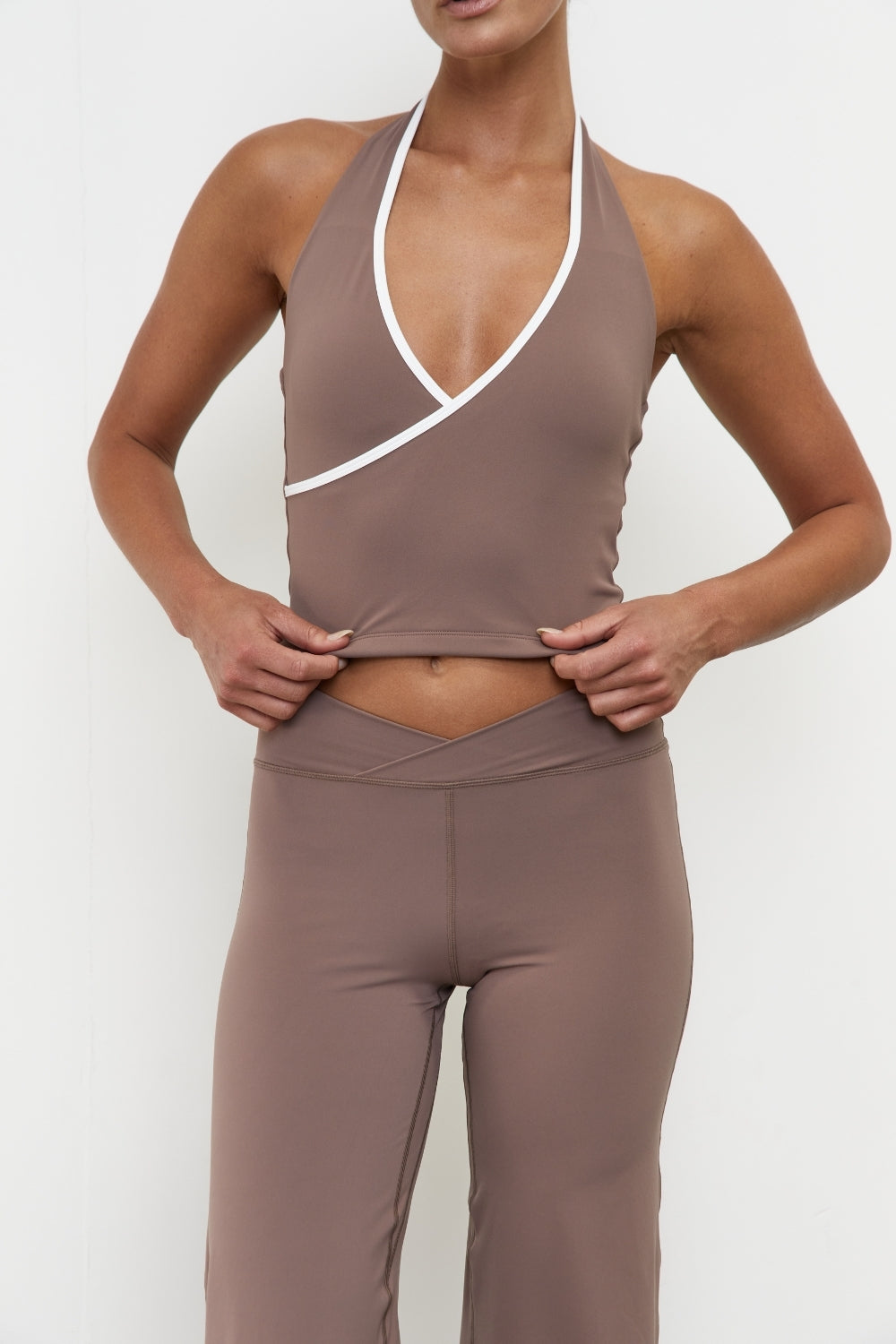 Wrap Halter - Clay