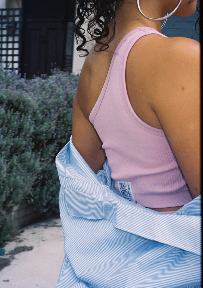 
                  
                    Load image into Gallery viewer, One Shoulder Bodice Crop - Lilac
                  
                